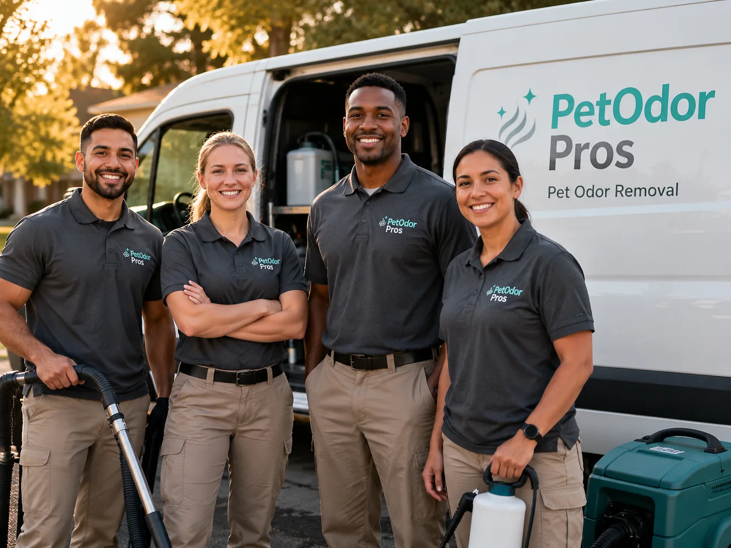 Pet Odor Removal team serving Coats, NC
